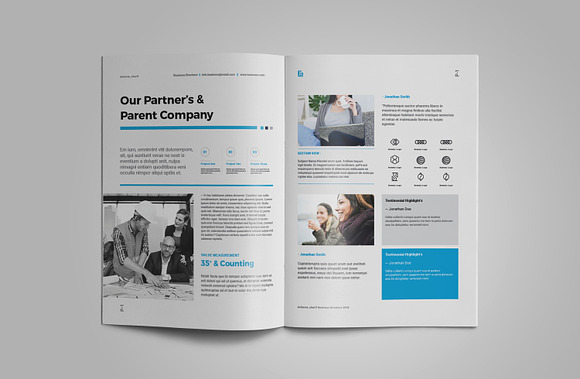 Unite Business Brochure in Brochure Templates - product preview 10