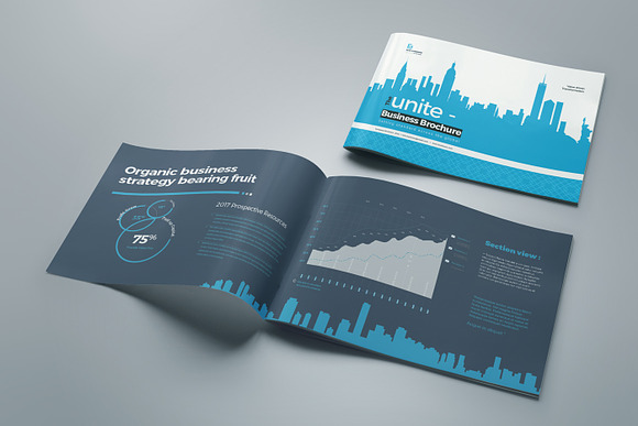 Unite Business Brochure in Brochure Templates - product preview 1