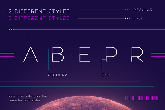 Exophis - Modern Sans Serif Font in Sans-Serif Fonts - product preview 1