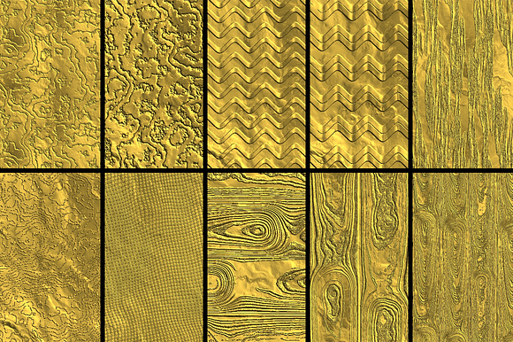85 Gold Patterns Bundle in Textures - product preview 4