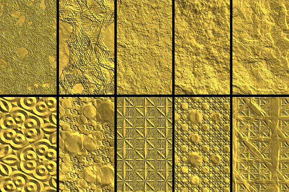 85 Gold Patterns Bundle in Textures - product preview 6