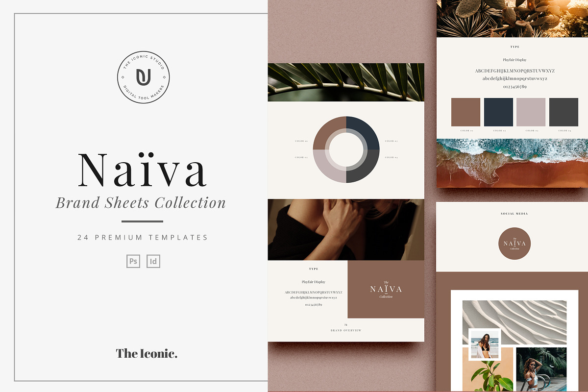 Naiva - Brand Sheets Collection in Presentation Templates - product preview 8