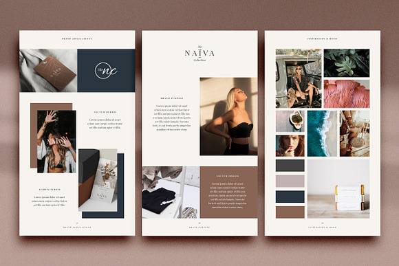 Naiva - Brand Sheets Collection in Presentation Templates - product preview 3