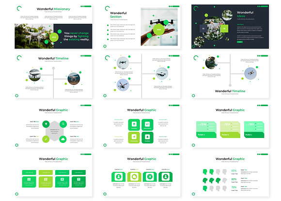 Top View - Powerpoint Template in PowerPoint Templates - product preview 2