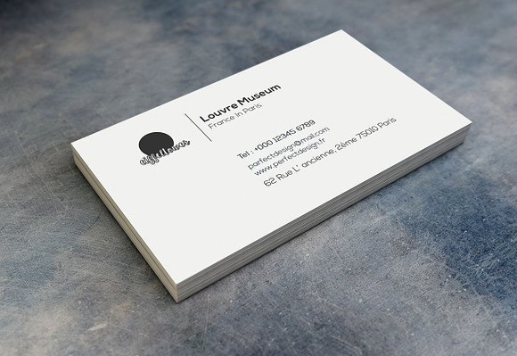 Photo Business Cards in Business Card Templates - product preview 3