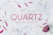 Quartz - Deco Font