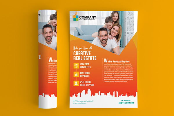 Real Estate flyer Template
