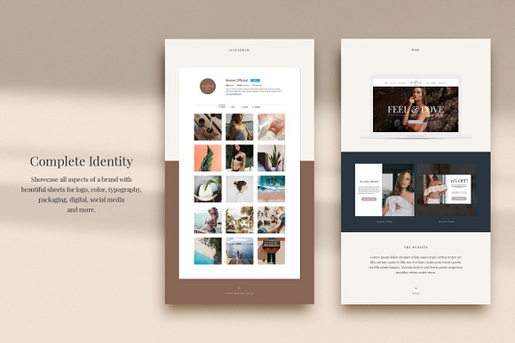Naiva - Brand Sheets Collection in Presentation Templates - product preview 7