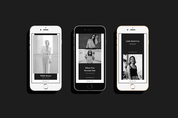 Black is a New Color Instagram Story in Instagram Templates - product preview 2
