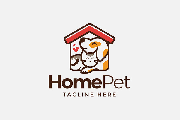 Home pet Logo