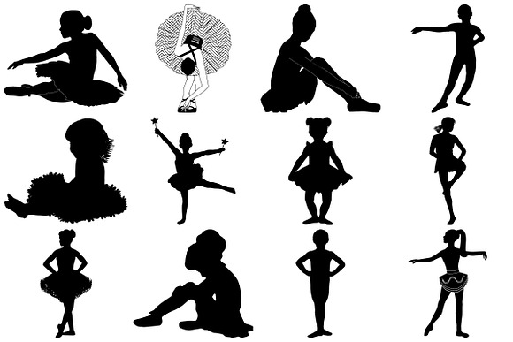 Young Ballet Dancers AI EPS PNG in Illustrations - product preview 2
