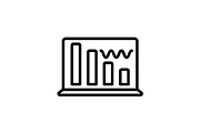 Data wave icon