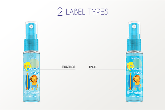 Spray Bottle Mockup v. 10ml-A Plus in Product Mockups - product preview 10