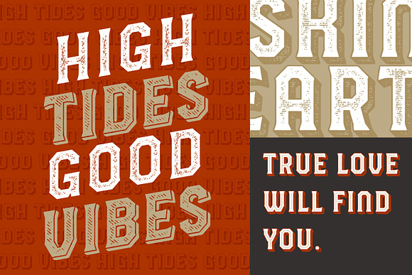 HAVARD DISPLAY - SQUARED & LAYERED in Display Fonts - product preview 7