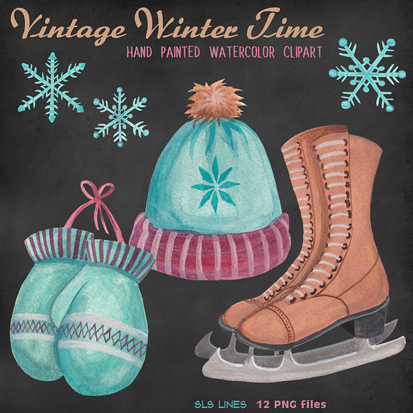 Big Christmas Bundle Clipart in Illustrations - product preview 15