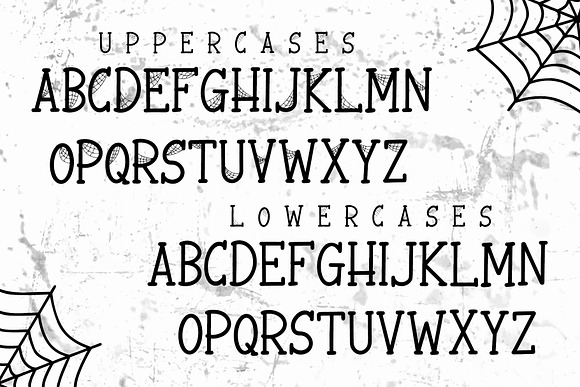 Spooky Webbie - Fun Serif With Web in Slab Serif Fonts - product preview 2