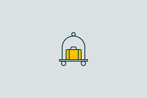 15 Motel Icons in Icons - product preview 1