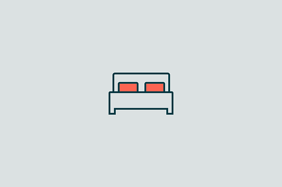 15 Motel Icons in Icons - product preview 2