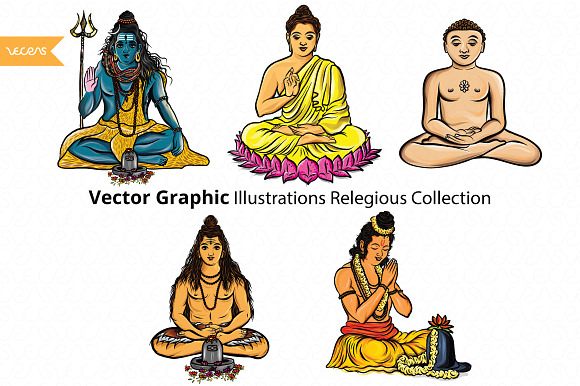 14 Vector Graphic Illustrations Pack in Illustrations - product preview 2