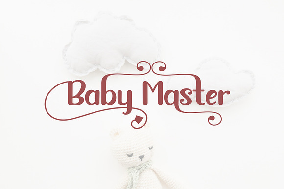 Baby Master in Sans-Serif Fonts - product preview 8
