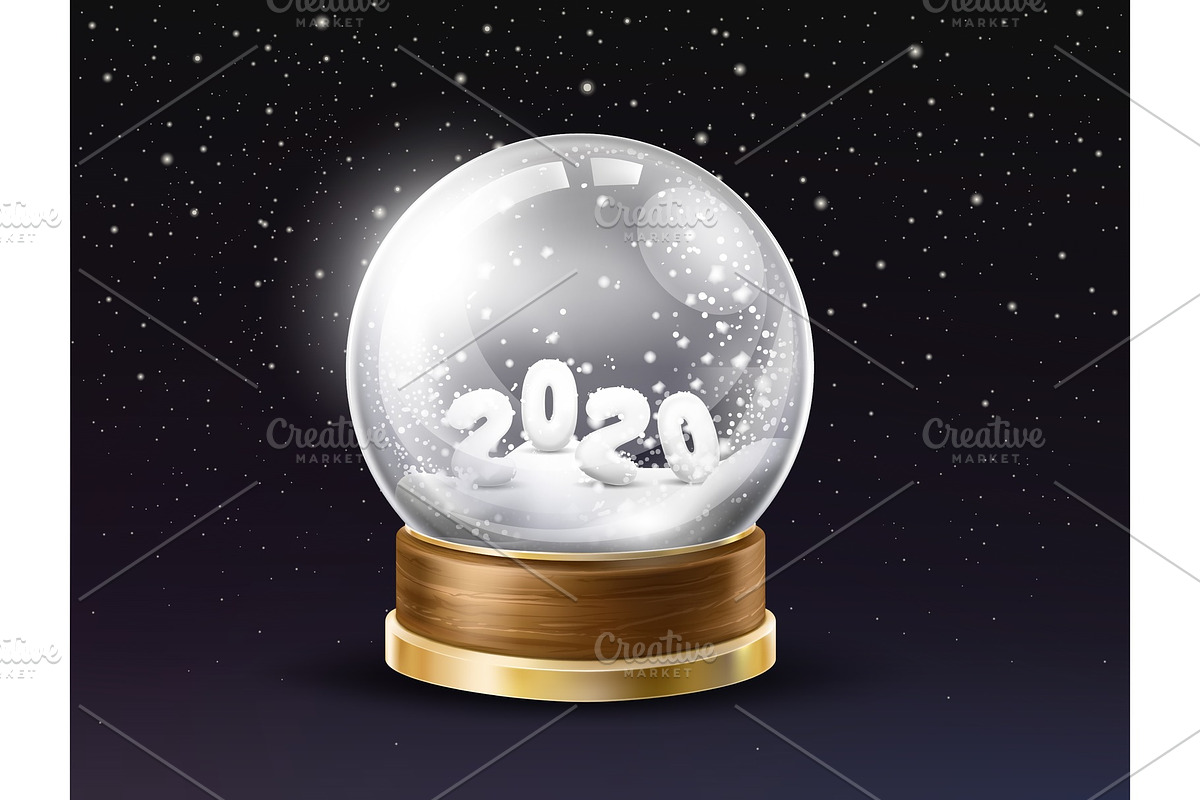 New Year holiday souvenir realistic in Illustrations - product preview 8
