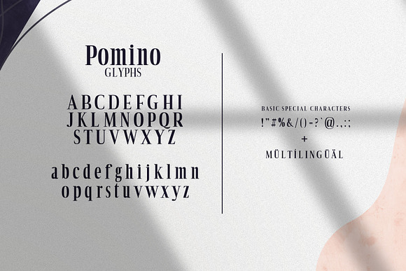 Pomino - Modern Serif Font Family in Serif Fonts - product preview 4