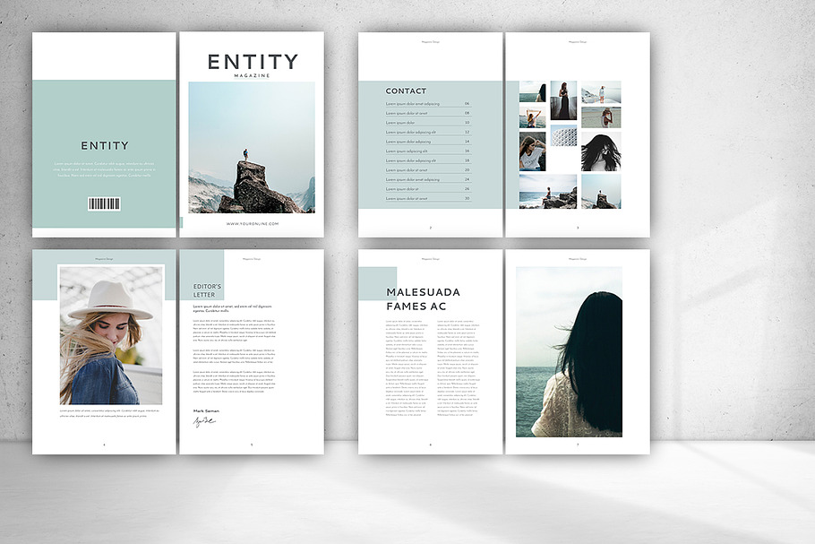 Entity Magazine in Magazine Templates - product preview 8