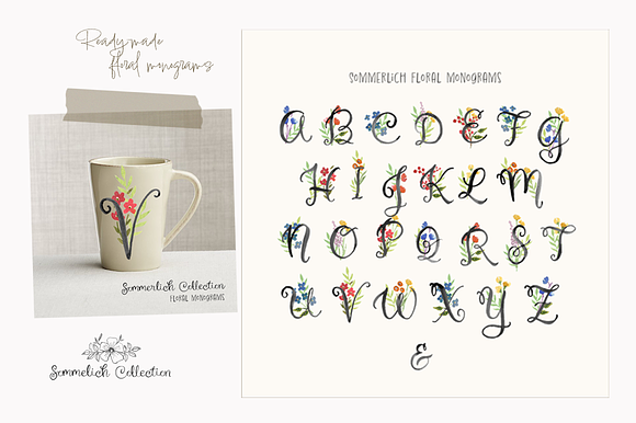 Sommerlich EXPANDED w/Monograms in Illustrations - product preview 1