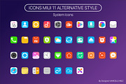 System Icons MIUI 11 STYLE