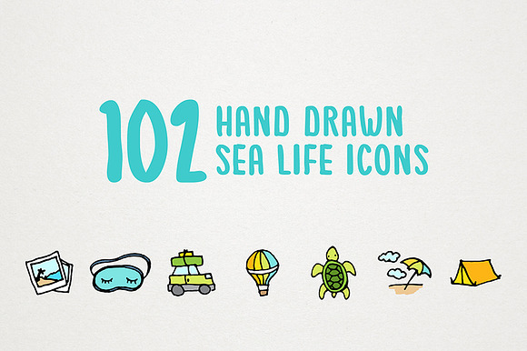 Travel Icons Clipart Set in Icons - product preview 1