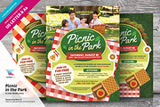 Picnic in the Park Flyer Templates