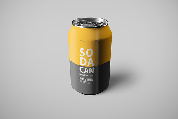 Soda Can Mockup Pack in Product Mockups - product preview 2