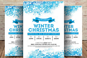 Winter Sounds Christmas Party Flyer