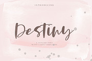 Destiny | Handwritten Font