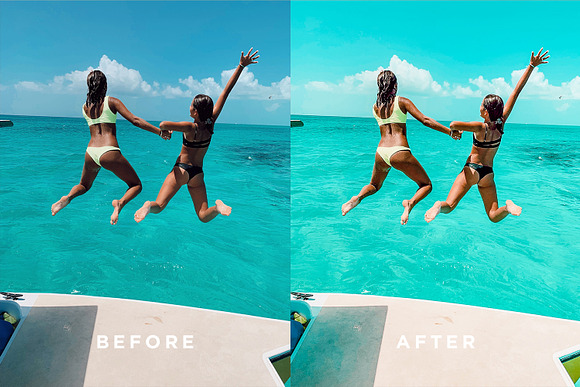 7 Mobile Lightroom Presets - Bondi in Add-Ons - product preview 2