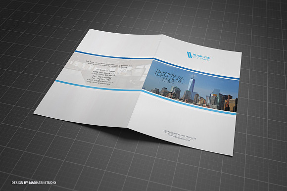 Corporate Bifold Brochure Vol 03 in Brochure Templates - product preview 3