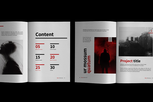 Burst - Urban Brochure Template in Brochure Templates - product preview 1