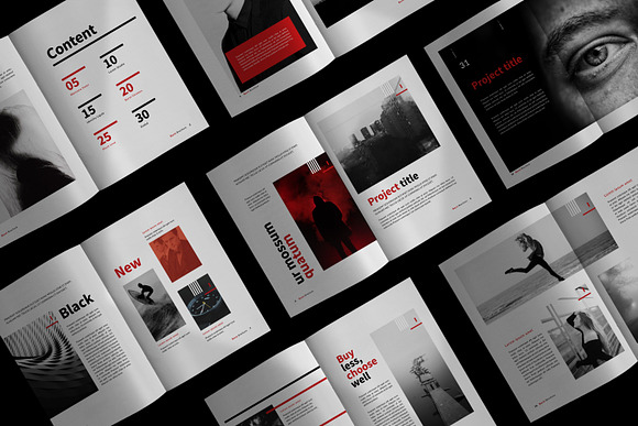Burst - Urban Brochure Template in Brochure Templates - product preview 3