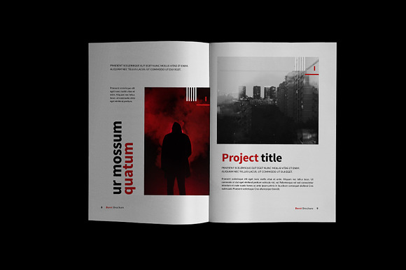 Burst - Urban Brochure Template in Brochure Templates - product preview 4