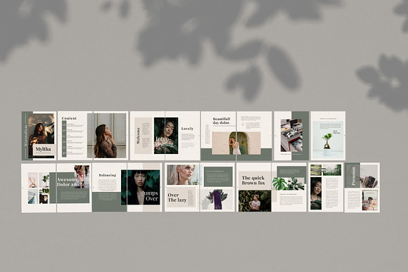 Myltha - Lookbook in Brochure Templates - product preview 3
