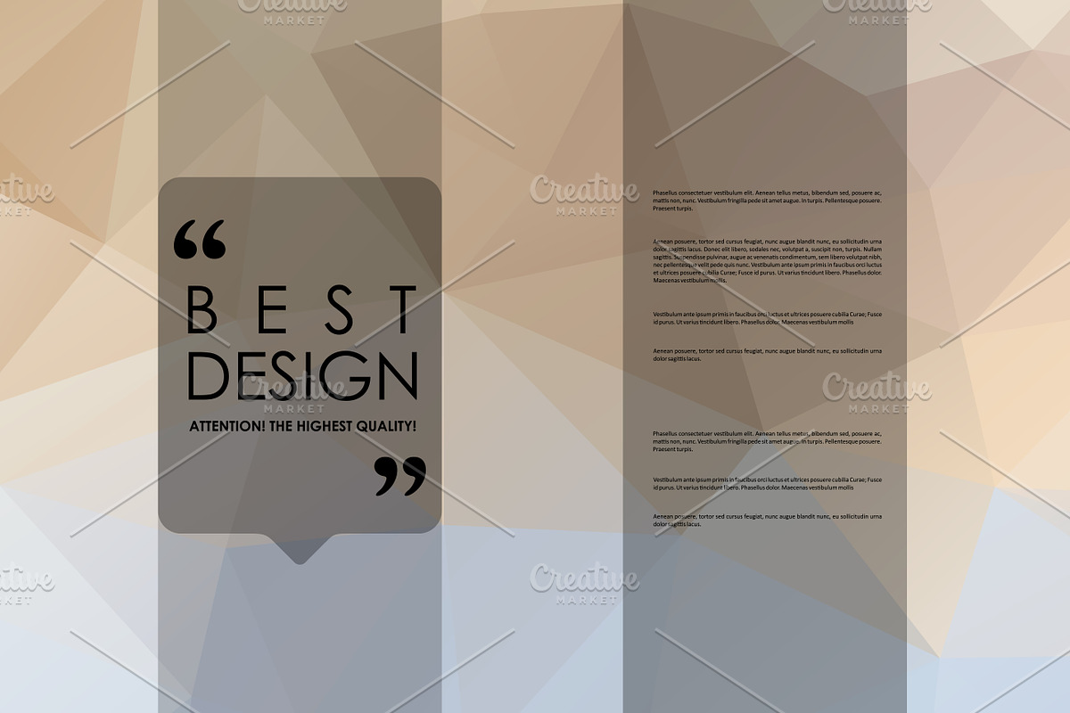 Set of awesome brocures. Best design in Brochure Templates - product preview 8