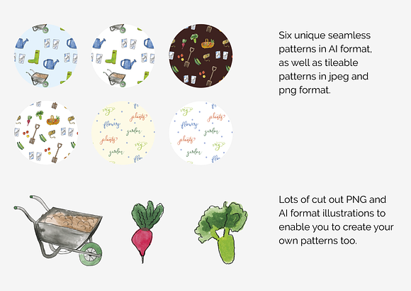An arty Allotment in Illustrations - product preview 6