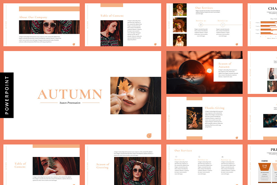 Autumn Season - Powerpoint in PowerPoint Templates - product preview 8