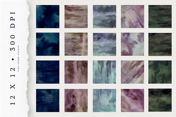 Mood Watercolor Collection Vol 1 in Textures - product preview 2