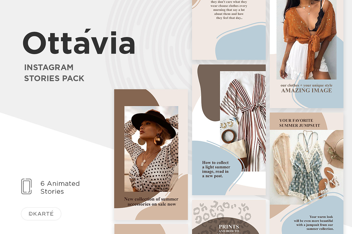 Instagram Stories Animated - Ottavia in Instagram Templates - product preview 8