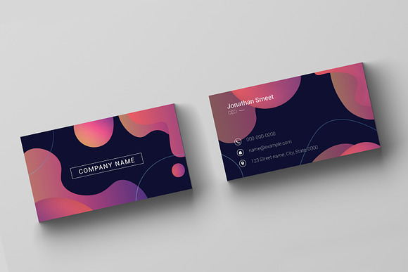 Business Card Design in Business Card Templates - product preview 1
