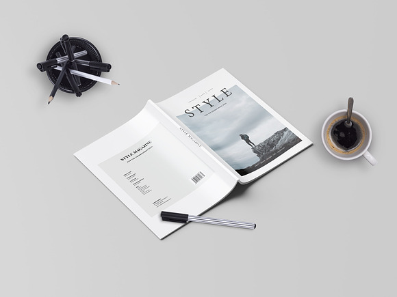 Style Editorial Magazine in Magazine Templates - product preview 2