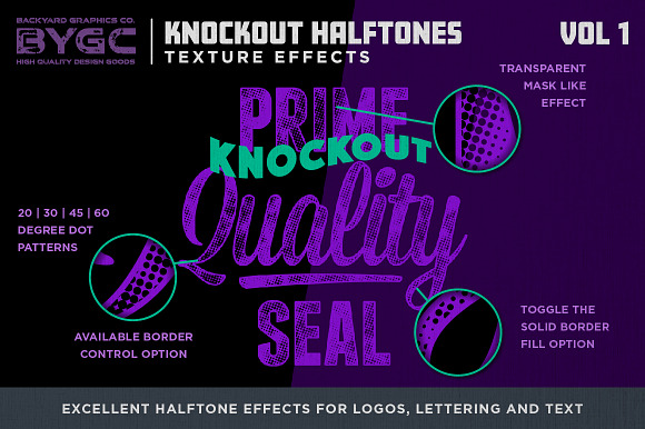 Halftone Textures for Photoshop in Textures - product preview 6