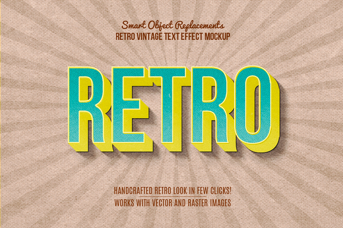 10 Retro Vintage Text Effect in Add-Ons - product preview 8