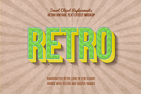 10 Retro Vintage Text Effect in Add-Ons - product preview 4